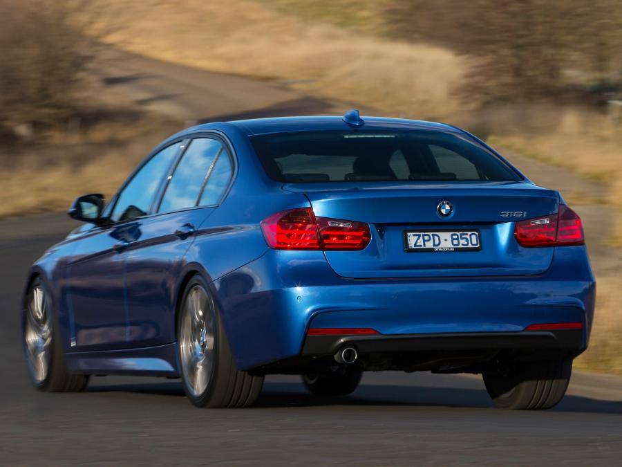  BMW 316i Sedan M Sport Package 2013 года  (AU) (фото 5 из 9)